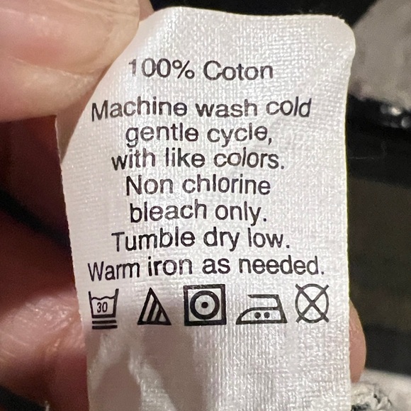 J Crew Black and White Geometric Pattern Tunic Top size Small - Picture 8 of 8